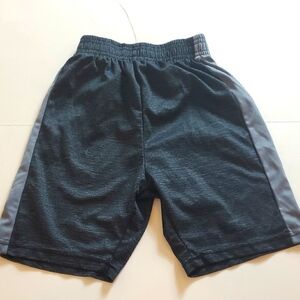 Ultra Performance Black and Gray Athletic Shorts with Elastic Waistband